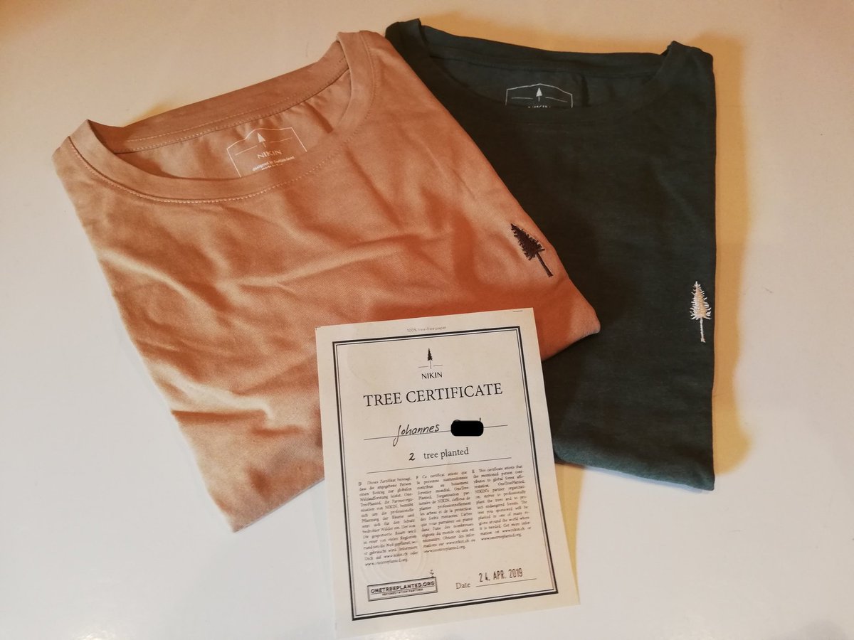 HanniRie's tweet image. @onetreeplanted #treebytree #nikinplantingtrees The shirts finally arrived and I am super happy 👌🏻🌲😊