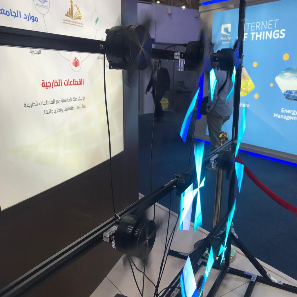 fekraevents's tweet photo. Fekra Events demonstrates innovative Hologram Fans Solutions during IOT Expo 2019 in #Riyadh. 
#fekraevents #fekra #events #saudi #saudiphotographers #saudiarabi #saudiaraibia #sauditrends #SaudiArabia #saudiasquare #saudi #event #ksa #jeddah https://t.co/V8EyihiBFj