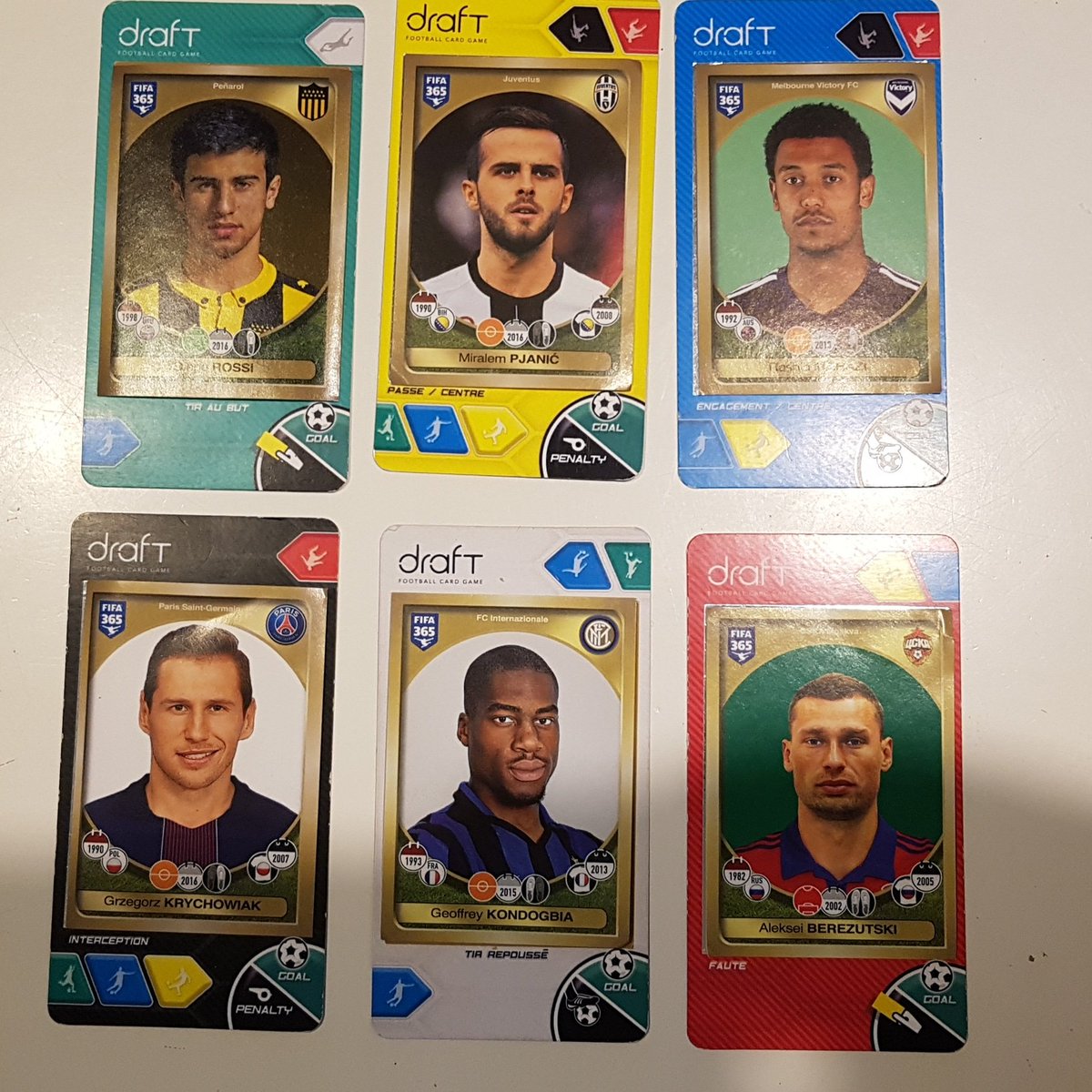 Personnalisation de Draft avec une sélection internationale #draft #football #card #game #panini