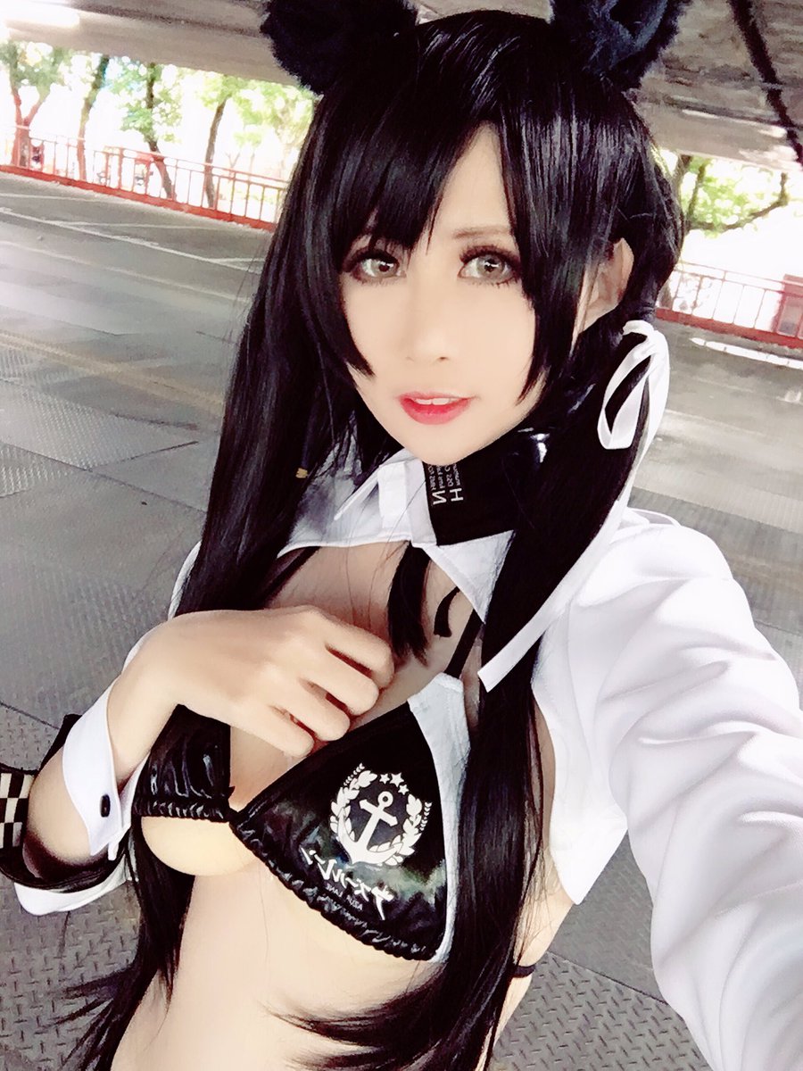 Twitter இல 咖啡 汪 ﾟwﾟ ﾉ就算咖啡是犬犬也不想把高雄給別人認養 高雄 Akira Twcosplay 愛宕 試裝 碧藍航線 アズールレーン Azurlane 愛宕 あたご