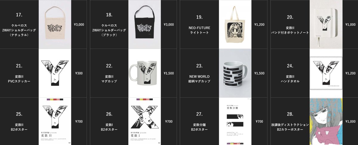【新品未使用】相対性理論「変数」B2ポスター × 3枚セット やくしまるえつこ 新品未使用】相対性理論「変数」B2ポスター × 3枚セット やくし