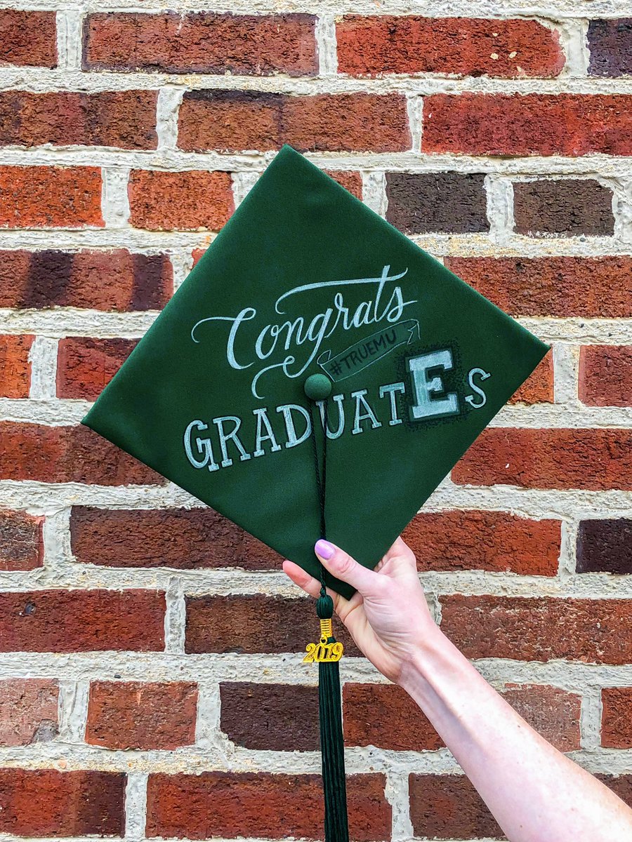 emucreditunion's tweet photo. Congrats to all of the @EasternMichU graduates turning their tassels today! You are officially #TRUEMU Alumni! #EMUGrad 💚 🎓 https://t.co/wfzjvK0yg8