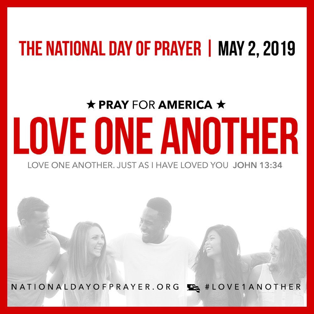 smnmltn's tweet photo. Let’s pray about it as much as we talk about it.  #love1another
#NationalDayOfPrayer2019 https://t.co/XinYRbnEaU