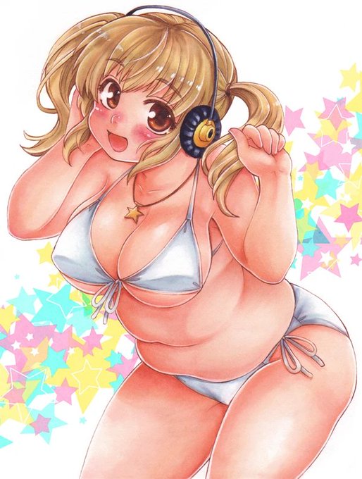 Cute chubby anime girls