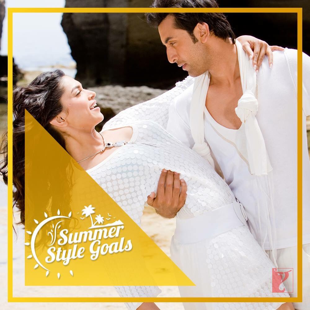 yrf's tweet photo. Summer Staple: Go for the versatile white! #SummerStyleGoals | #SummerSuperhits | #BachnaAeHaseeno https://t.co/KhNXSNL2eW