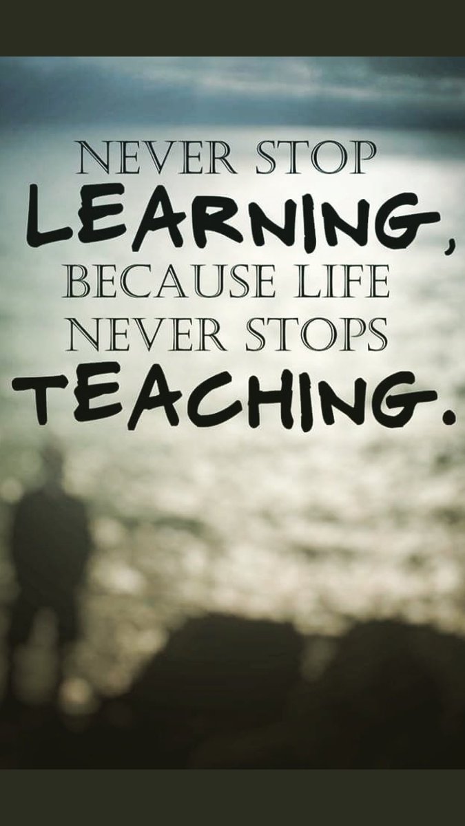 Sunita_Says_'s tweet photo. Life is about #Learning; If you stop learning, you stop growing. If you stop growing,You stop living. A wise person knows that there is something to be learned from everyone. #LifeIsASchool @gary_hensel #quotes #EveryoneIsYourTeacher https://t.co/5fNCJSodpN