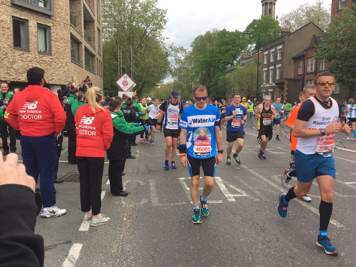 All going well here at the <a href="/LondonMarathon/">TCS London Marathon</a> with cadets treating casualties and helping with runner welfare on the way round the course