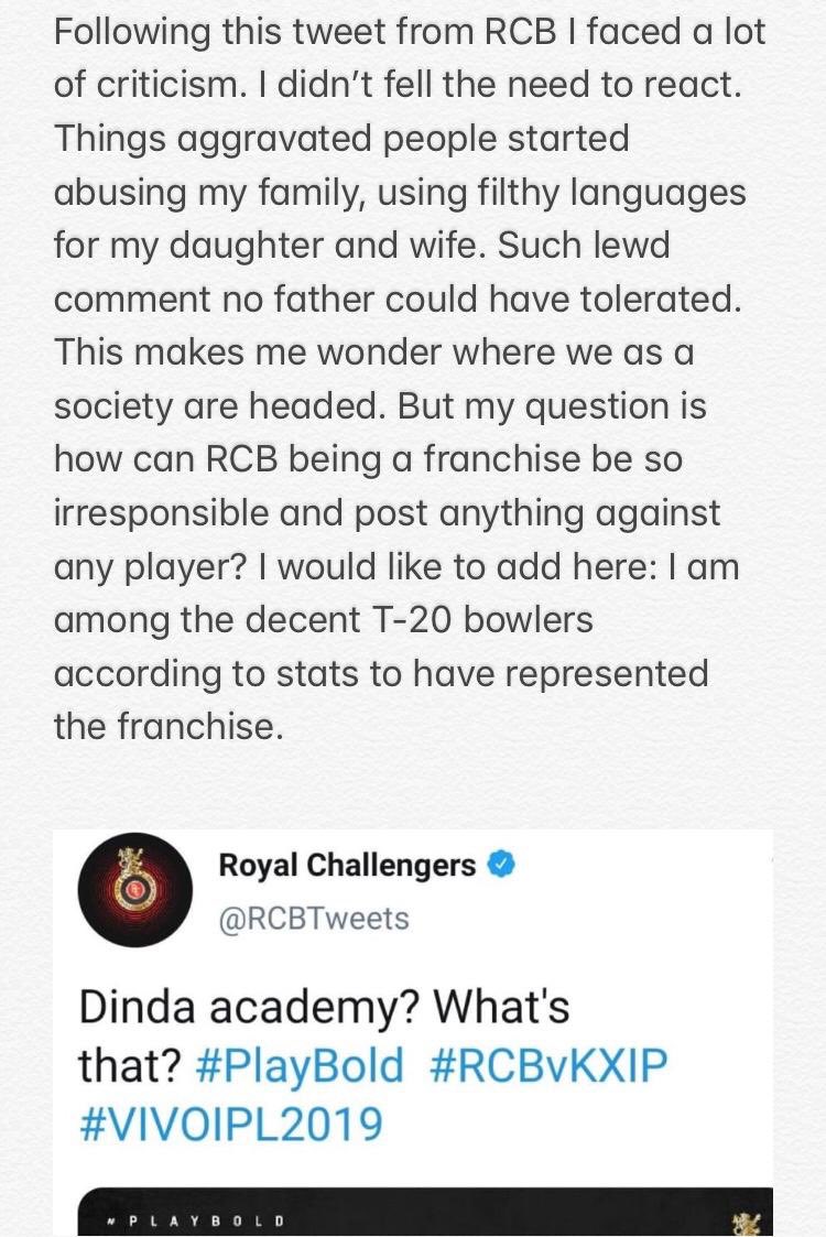 Ashoke Dinda (@dindaashoke) on Twitter photo I personally have no hard feelings for anyone and have always had a fondness for the team for legends like <a href="/imVkohli/">Virat Kohli</a> , <a href="/ABdeVilliers17/">AB de Villiers</a> , <a href="/henrygayle/">Chris Gayle</a> and also since I had once called it home. You are surely answerable <a href="/RCBTweets/">Royal Challengers Bengaluru</a> I personally have no hard feelings for anyone and have always had a fondness for the team for legends like <a href="/imVkohli/">Virat Kohli</a> , <a href="/ABdeVilliers17/">AB de Villiers</a> , <a href="/henrygayle/">Chris Gayle</a> and also since I had once called it home. You are surely answerable <a href="/RCBTweets/">Royal Challengers Bengaluru</a>