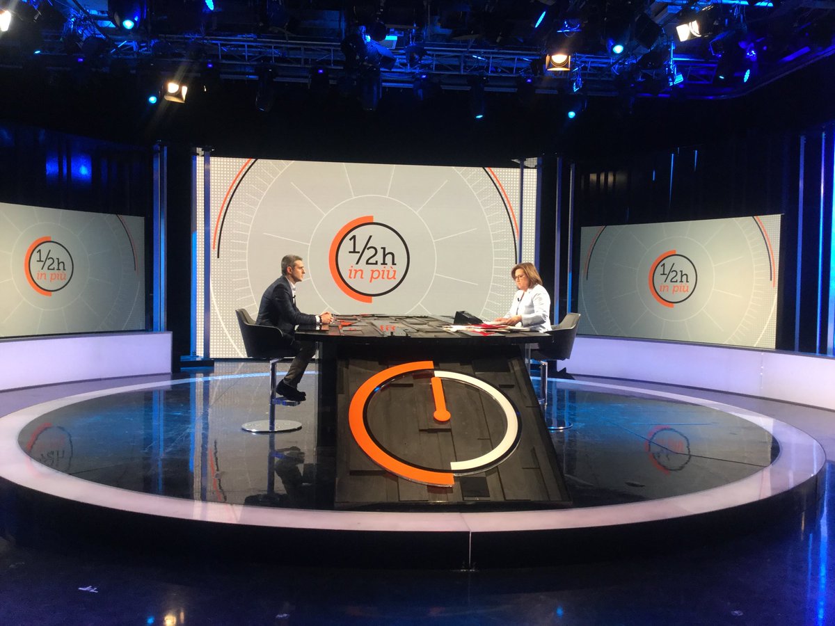 ⁦@Mezzorainpiu⁩  ci siamo con ⁦<a href="/FedePizzarotti/">Federico Pizzarotti</a>⁩  e poi ⁦<a href="/NFratoianni/">nicola fratoianni</a>⁩