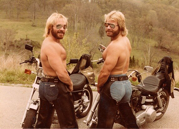 Super70sSports's tweet photo. The Fabulous Ones only came here to defend the tag team titles and challenge every existing social norm for how to spend heterosexual bro time. Looks like they’re out of challengers. https://t.co/yCroEHyRO1