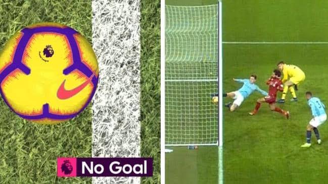 thekingofscot's tweet photo. Biri Liverpool maçında çıktı, diğeri Burnley maçında girdi. Manchester City'nin şampiyonluk yolunda en büyük yardımcısı... #GoalLineTech https://t.co/KLgJkxjY80