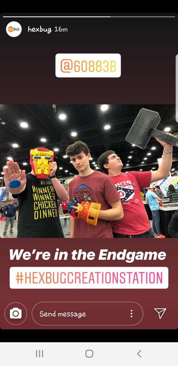 STEMHSRobotics's tweet image. VEX Worlds 2019 was a wild time with fun all around. The experience was well worth the effort it took to get there. We hope to be back next year where the game is Tower Takeover.