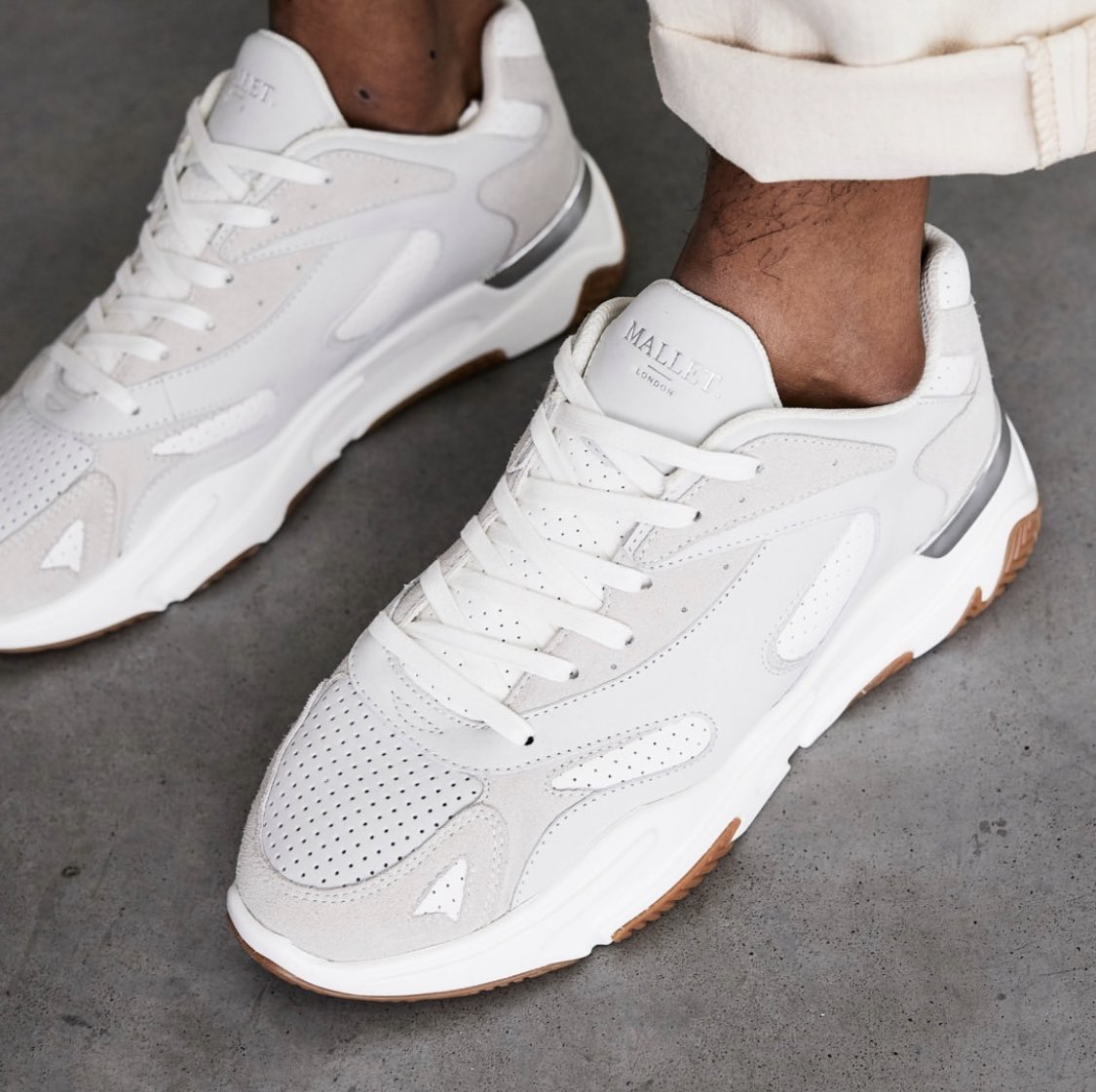 mallet lurus off white