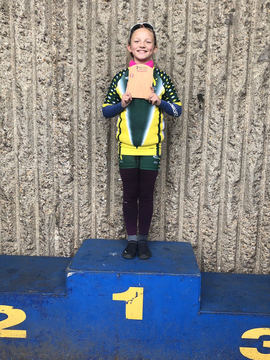 treecourts1's tweet photo. Well done Eva and Jasmine Team Norwich 1st place in the K2 lightning race. Not so wet and windy today #nottsregatta https://t.co/16k7CuuzRI
