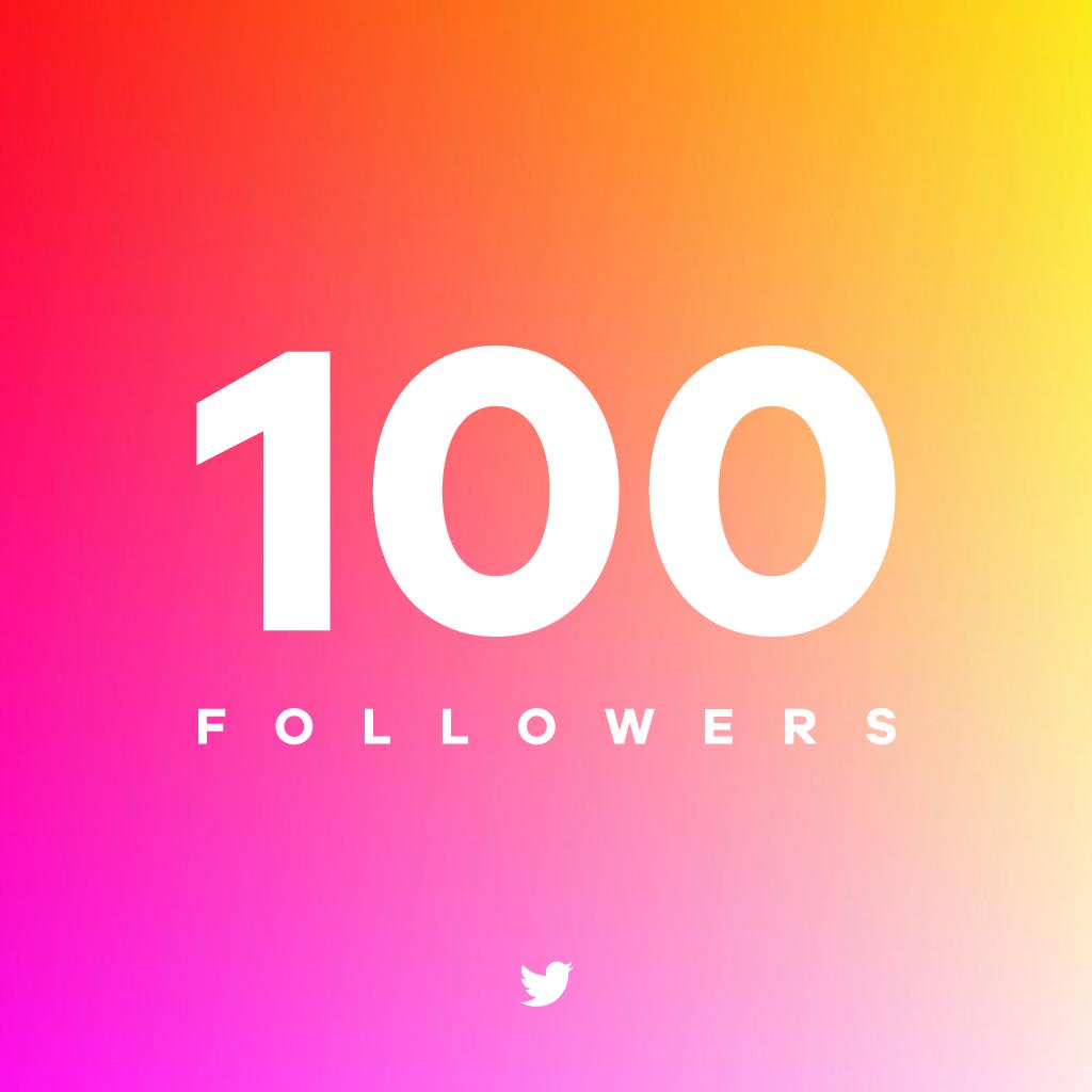 100 followers on instagram celebration - 0 replies 0 retweets 3 likes. 