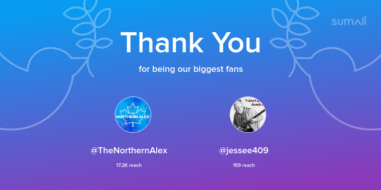 CZG_fan's tweet photo. Our biggest fans this week: @TheNorthernAlex, @jessee409. Thank you! via https://t.co/PttKi4Glm4 https://t.co/imnDFPGH7u