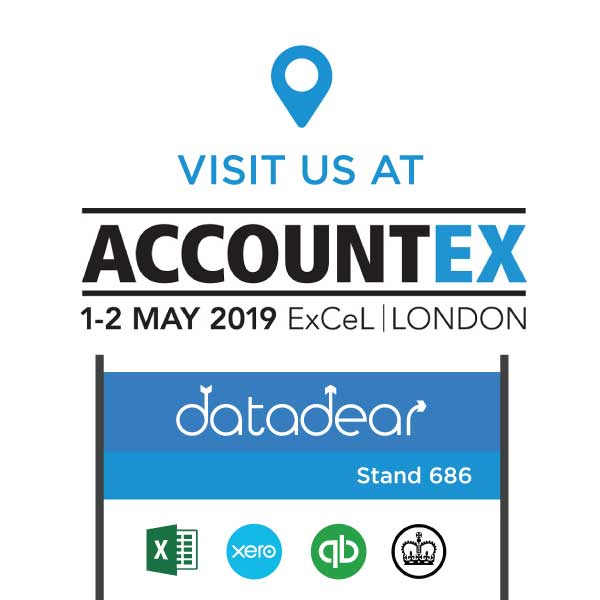 DataDearApp's tweet photo. Are you visiting #accountex? Come and see our FREE #VAT solution for #MTD
#accountex2019 #accountexlondon #Xero #QuickBooks #DataDearApp #HMRC #MakingTaxDigital #accountants https://t.co/IXrob4b0q7