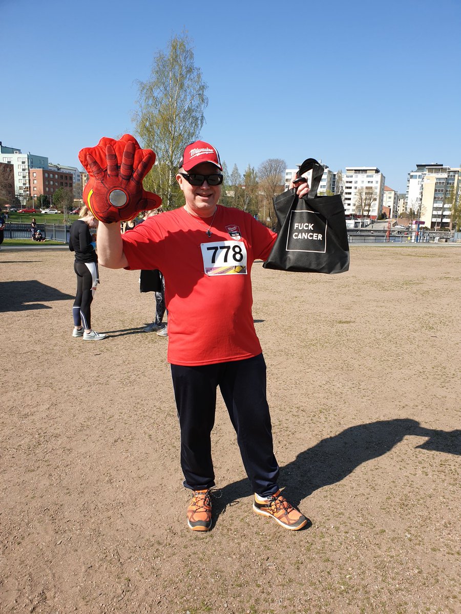 PirSyRy's tweet photo. Olipa huikea Fuck Cancer Run! Kiitos kaikille 200 juoksijalle ja vapaaehtoisille! Kiitos myös avusta ja kannustuksesta @sylva_ry! Ensi vuonna uudestaan ja isommin!

#fuckcancerrun #fcrun2019 #fuckcancer https://t.co/HvAIdeSDva