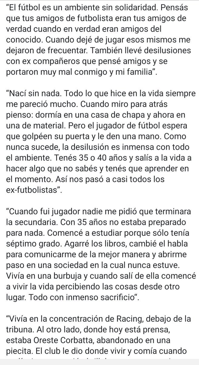 lagartofleitaok's tweet photo. Buen día para todos, les comparto estas palabras de un gran tipo como  camote Acuña, nos tiene que servir no solo para el jugador de fútbol,  sino para toda la sociedad en general. que tengan un muy buen fin de semana. https://t.co/XMRf6DDUKY