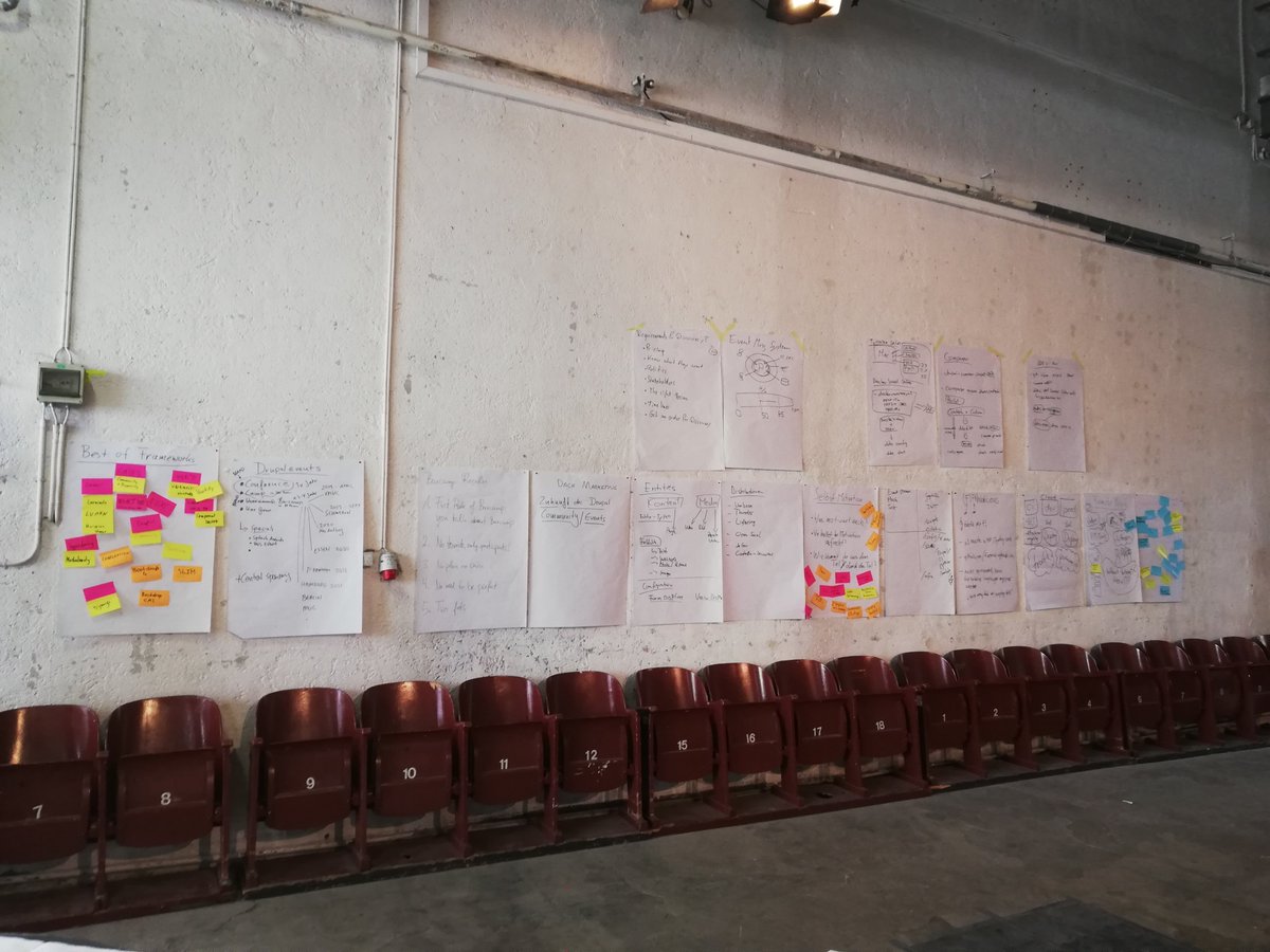 This is what you documented the last two days. Next time we fill the wall to the ceiling #dcmuc19