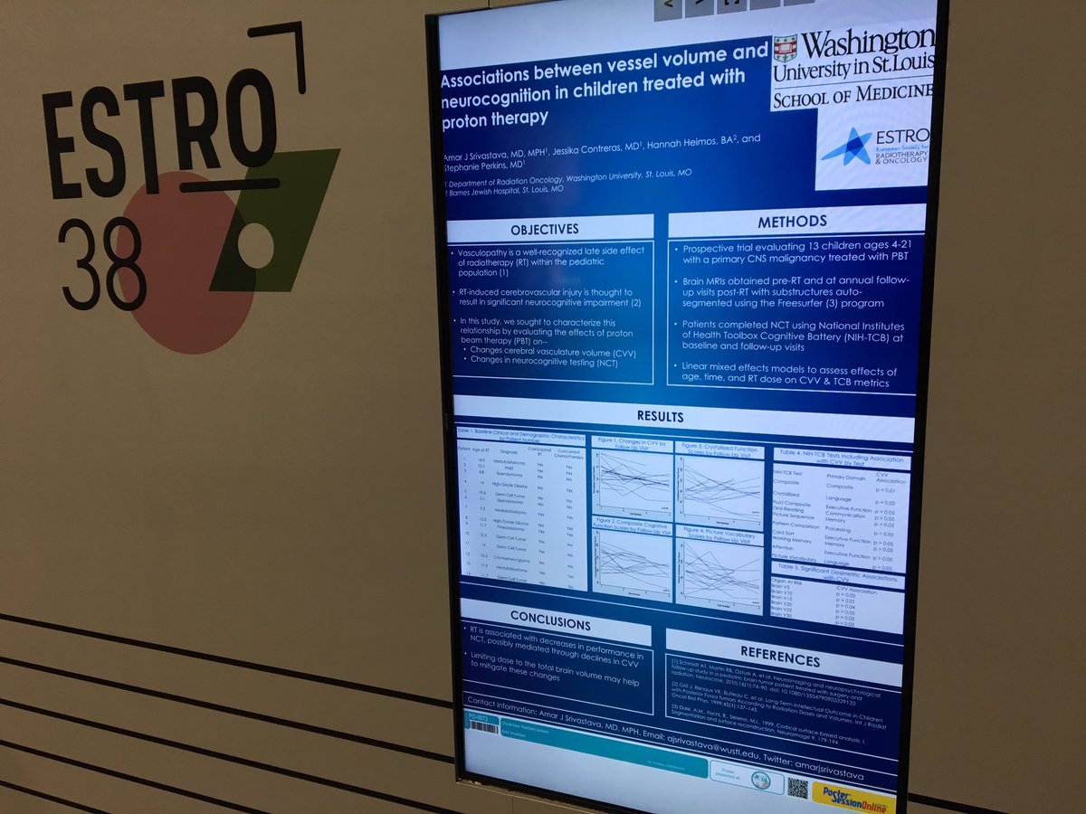 Great #protontherapy posters by our customers at <a href="/MAASTROclinic/">MAASTRO clinic</a> and <a href="/WUSTLmed/">Test Account</a> <a href="/BarnesJewish/">Barnes-Jewish</a> during #ESTRO38!