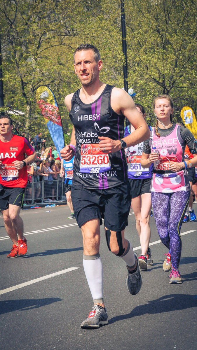 hibbsy's tweet photo. You can’t cheat the London Marathon, it knows hows much you’ve invested, it won’t give you nothing you haven’t worked for.
Congratulations to all of today’s runners! #RunForVix https://t.co/FjphkWsF3B