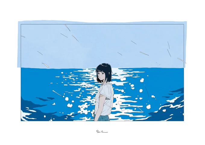 #平成最後に自分の代表作を貼る

個人的にお気に入りな4枚🔵やっぱり青い 
