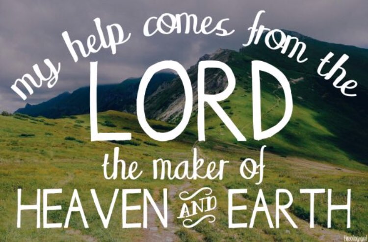 Image result for OUR HELP COMES FROM THE LORD
