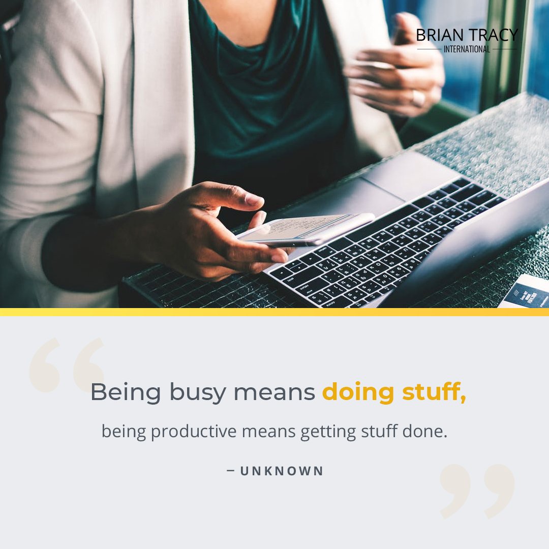 Remember, only 20% of your actions make up 80% of the results in your life. Spend your time on those 20% tasks, rather than wasting time on other things that don't affect your #productivity at all.
