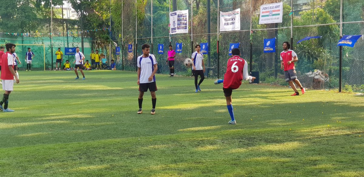 ChelseaIndia's tweet photo. Even 40° couldn't stop our Blue brothers who sweated it out for the elusive Blue Arena Futsal trophy! 🏆
#BlueArena5
@MTVIndia @Vh1_India
Here are a few 📸 from the tournament. https://t.co/HH9CXBTGK4