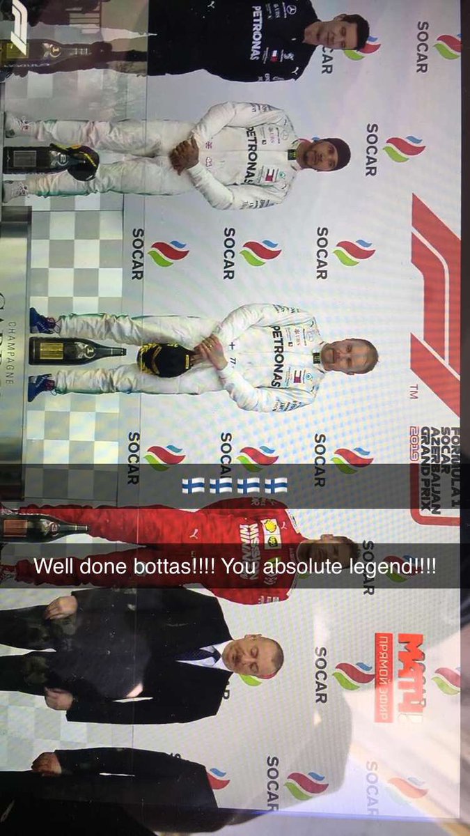 DomasK6's tweet photo. Well done bottas, your insane this season 🇫🇮🇫🇮@ValtteriBottas https://t.co/It2bYJNE0j