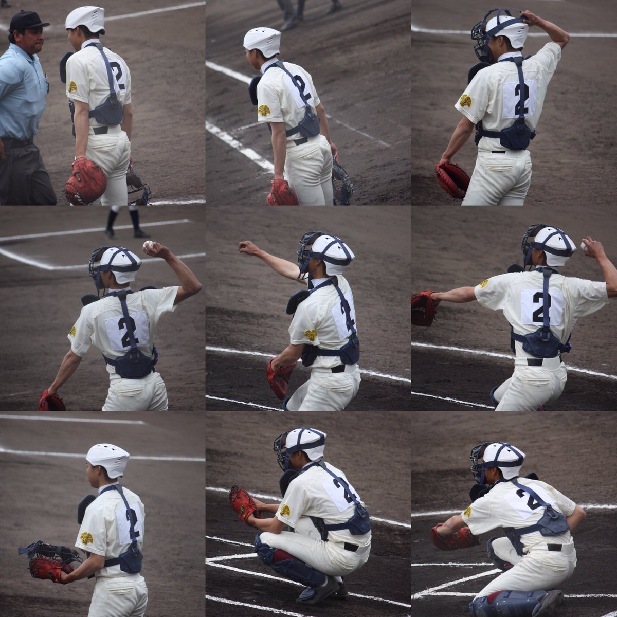 まさ 奈良の高校野球春季大会 3試合目 大淀 Vs 畝傍 畝傍