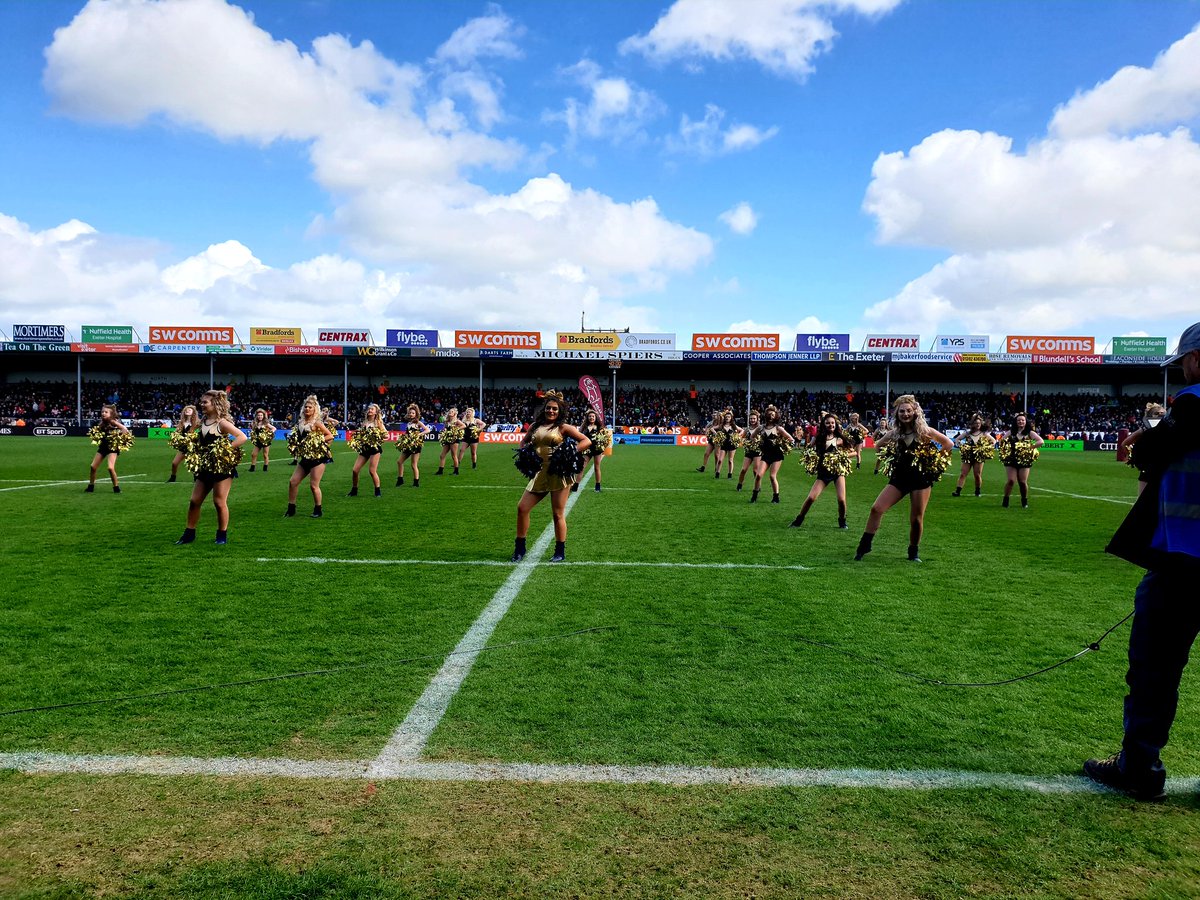 DevonDynamites's tweet image. Fantastic performance at half time by our seniors yesterday @SandyParkExeter for @ExeterChiefs vs @Harlequins  we had some amazing feedback &amp;amp; the girl's loved it  😍🏉👏💃