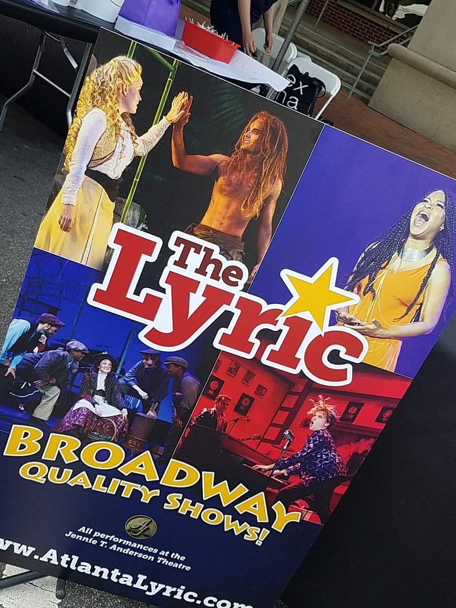 LyricAtlanta's tweet photo. We're here at the #TasteofMarietta. Find us for some FREE swag 😎 https://t.co/ed2gidPaO4