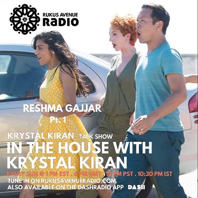 HouseofKiran's tweet photo. For those of you who missed it last week, Part 1 of my interview with Los Angeles-based dancer and actress @reshmagajjar airs again today (Sun, April 28th) with an *additional time*! Tune in on @dashradio app or https://t.co/1MHVhsxUF0 at these times: 1… https://t.co/HIcN9petYM https://t.co/eL29Y6GRCn