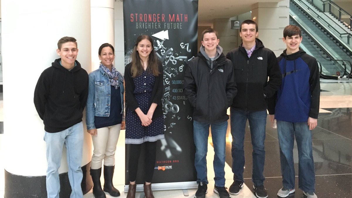 MarissaB213's tweet image. So proud of these #dalers as they competed in the finals for #MathCON2019 this weekend . Always grateful for our BOE , Sup’t @PaulDefendini and @DrJRipley for always supporting our journey to academic excellence in mathematics. #DalerPride @HMSDalers @FHSDalers @SThompsonEdD