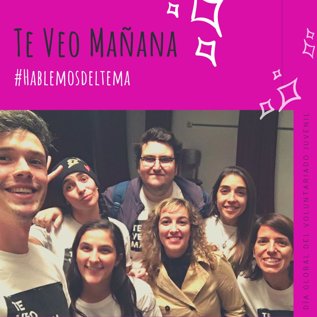 holatvm's tweet photo. Día de estreno y felicidad! 🥳
▶️ Más de 70 jóvenes participaron en nuestro nuevo taller y no podemos más de agradecimiento 💜
#DGVJ #BuenasAccionesUy #HablemosDelTema #NoEstasSolo #Empatia https://t.co/NFqPog0RPo