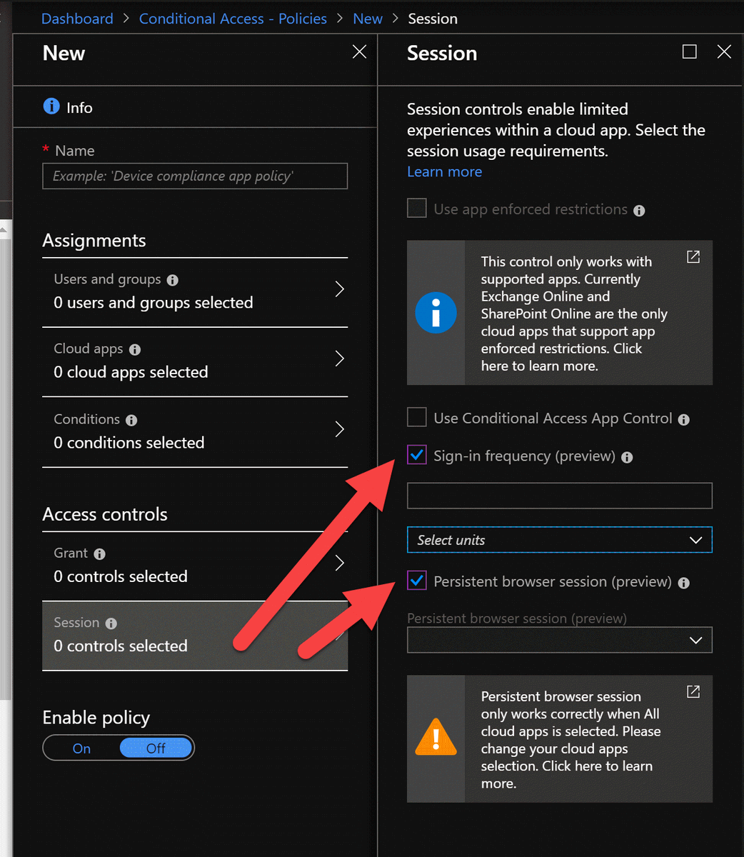 YusufsDSBlog's tweet photo. There are very cool features coming into @azuread Conditional Access which is related to Token Lifetime! The planet will love this for sure! 😀 https://t.co/46rZgFtenJ