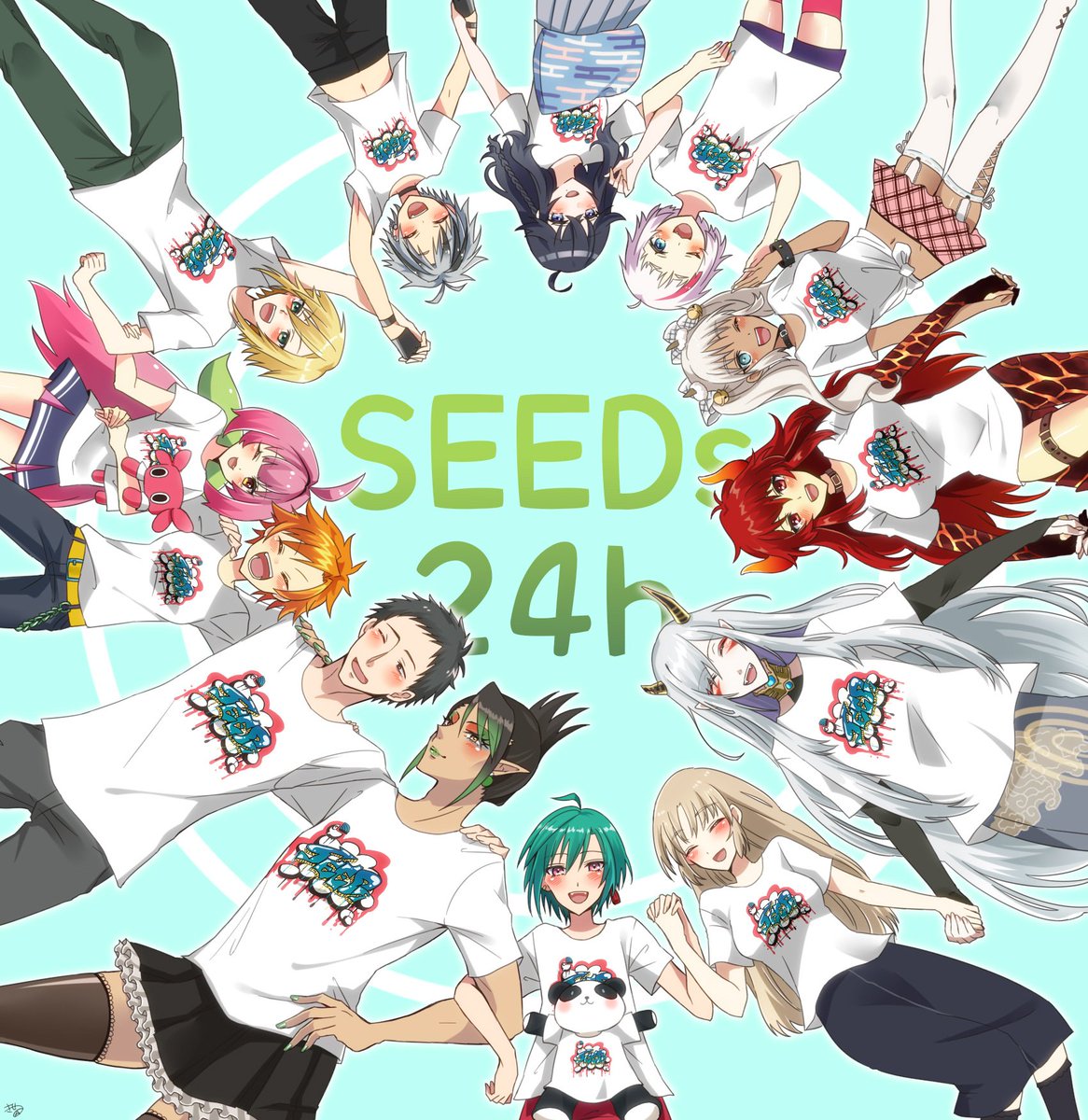 次点でSEEDs24hの集合絵とSEEDsマフィアの警察編まんが!
神様いるやつが一番じゃないのがなんとなくくやしみうみんちゅだけどいっぱい見てくれて嬉しい いつもありがとう 