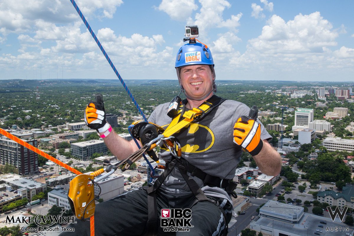 myBIGinsurance's tweet photo. April is Allstate's #BringOutTheGood Month. This year will be my 4th rappel for the Make-A-Wish Central and South Texas Over the Edge.  Help me go #OvertheEdge and #makeawish come true! 
https://t.co/h9PnVi5zO8 https://t.co/hWKARnP00t