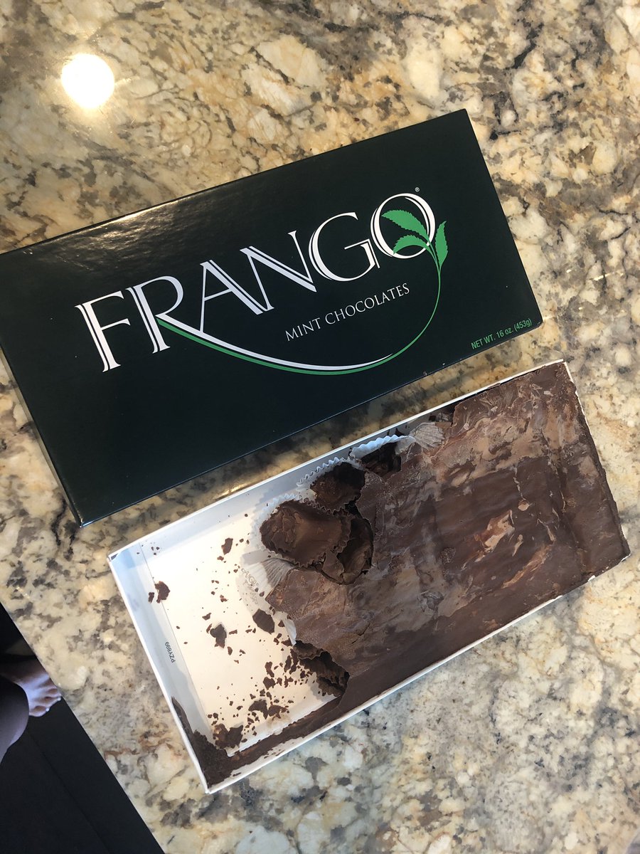 So sad that my #frangochocolate came all melted <a href="/Macys/">Macy's</a>