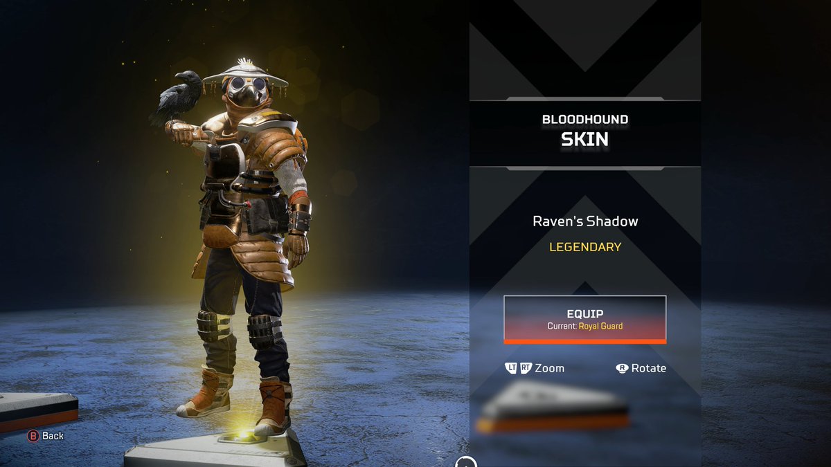 ryanone90's tweet photo. Hurray! The game has been out for nearly 3 months and this is the first time I've been able to spend my legend tokens in the store! .....and it's for a skin I don't even like 🤦♂️
#ApexLegends #ApexXboxOne #ApexBloodhound #PlagueDoctor #RavensShadow https://t.co/aQ6jQ8aoGL