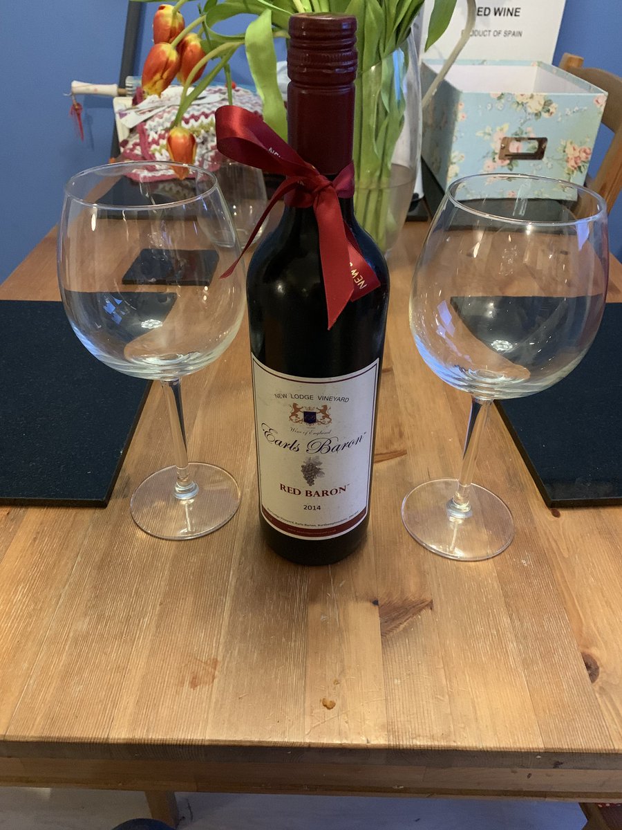<a href="/vineyard_new/">New Lodge Vineyard</a> 5th wedding anniversary seems an appropriate time to finally open the Red Baron.