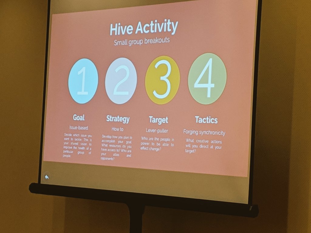 reneecrichlowMD's tweet image. Learning and oganizing advocacy both inside and outside academic institutions.
First a Goal
Second developing a Strategy
Third Establish the Target
Fourth TACTICS!!
#STFM19
#LearningIsWinning
#FMRevolution 
#FamilyMedicine