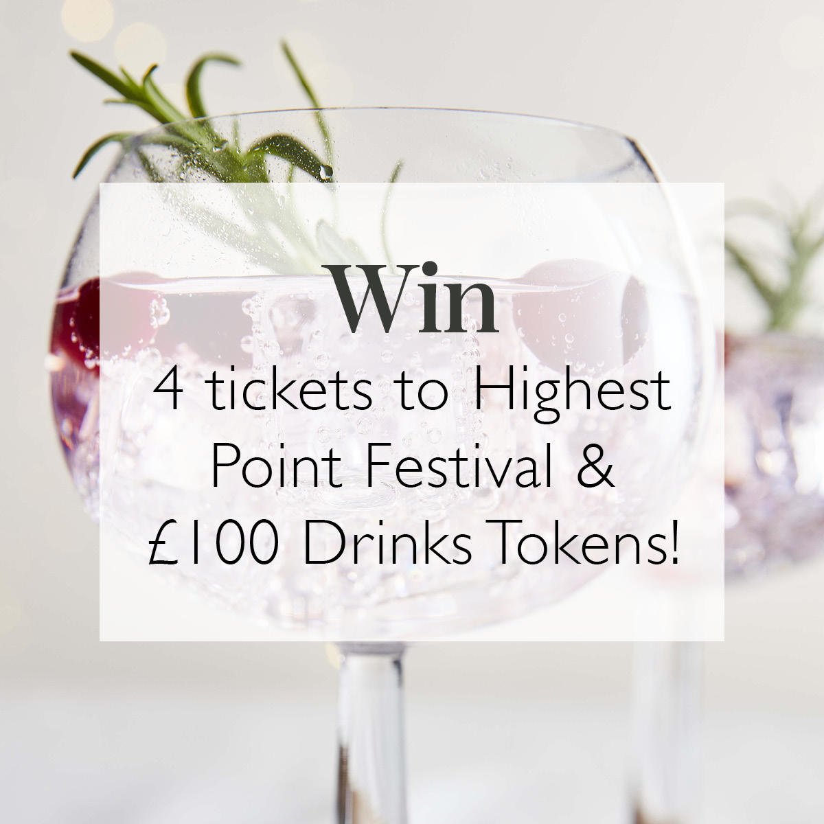 You've got to be in it to #gin it! Enter our draw to #win tickets to Lancaster's <a href="/HighestPoint_/">Highest Point</a>  including £100 to spend in the Gin &amp; Disco, which we're proudly providing the gin for - <a href="/CuckooGin/">Cuckoo Gin</a>  @ChaseDistillery <a href="/GinBedrock/">Bedrock Gin</a>  😋 To enter > fal.cn/AY9V #giveaway