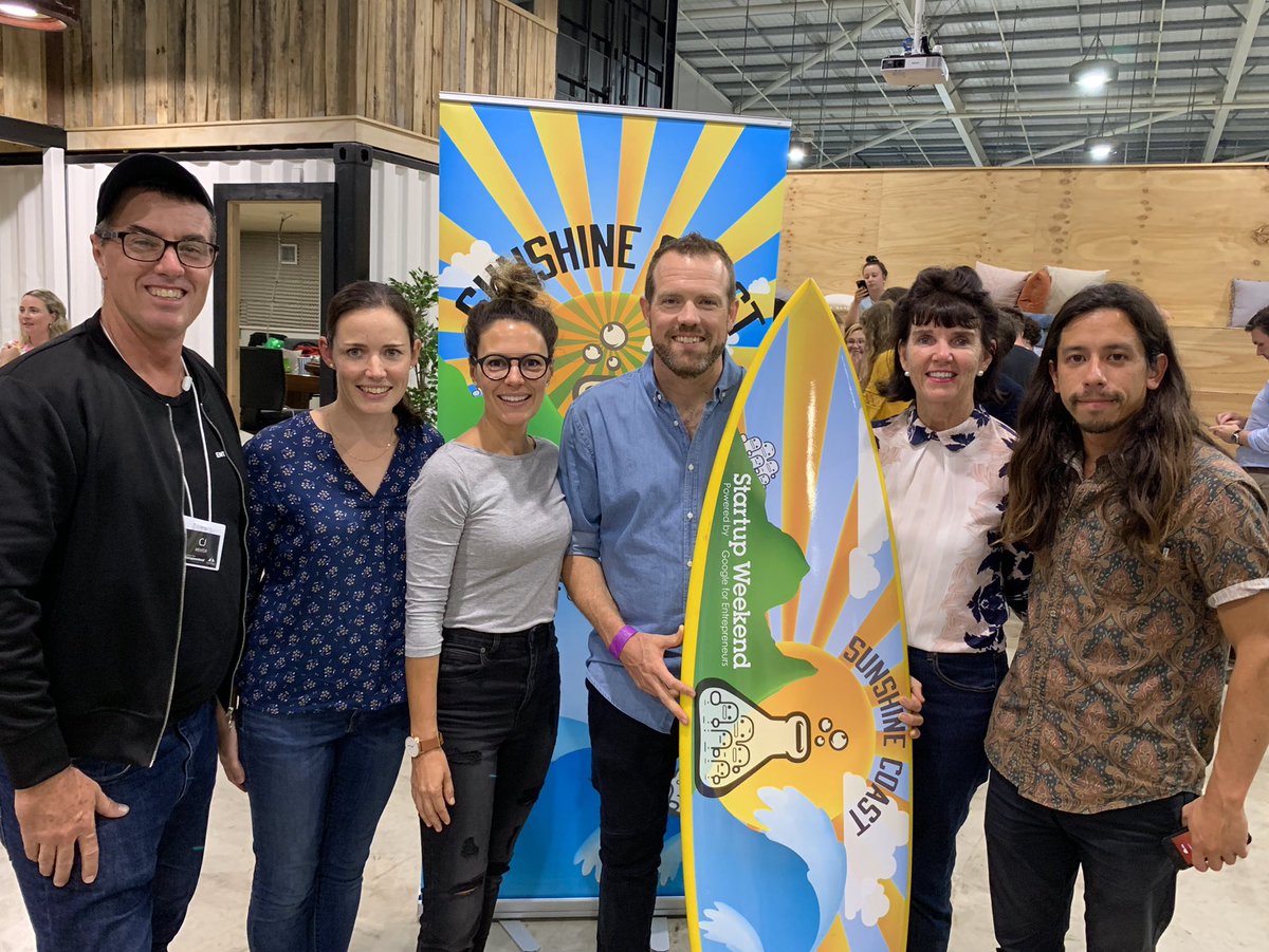 CraigJosic's tweet photo. And the winners of #SunshineCoast  #TechStars #StartupWeekend are: 1st place 51 For Purpose; 2nd place We Gut It &amp; special mention to EGO! Congratulations to everyone who participated in #SWSC2019 a BIG thank you to @reneecoman this yr’s committee, my fellow mentors &amp; the judges. https://t.co/DMqYujhLRw