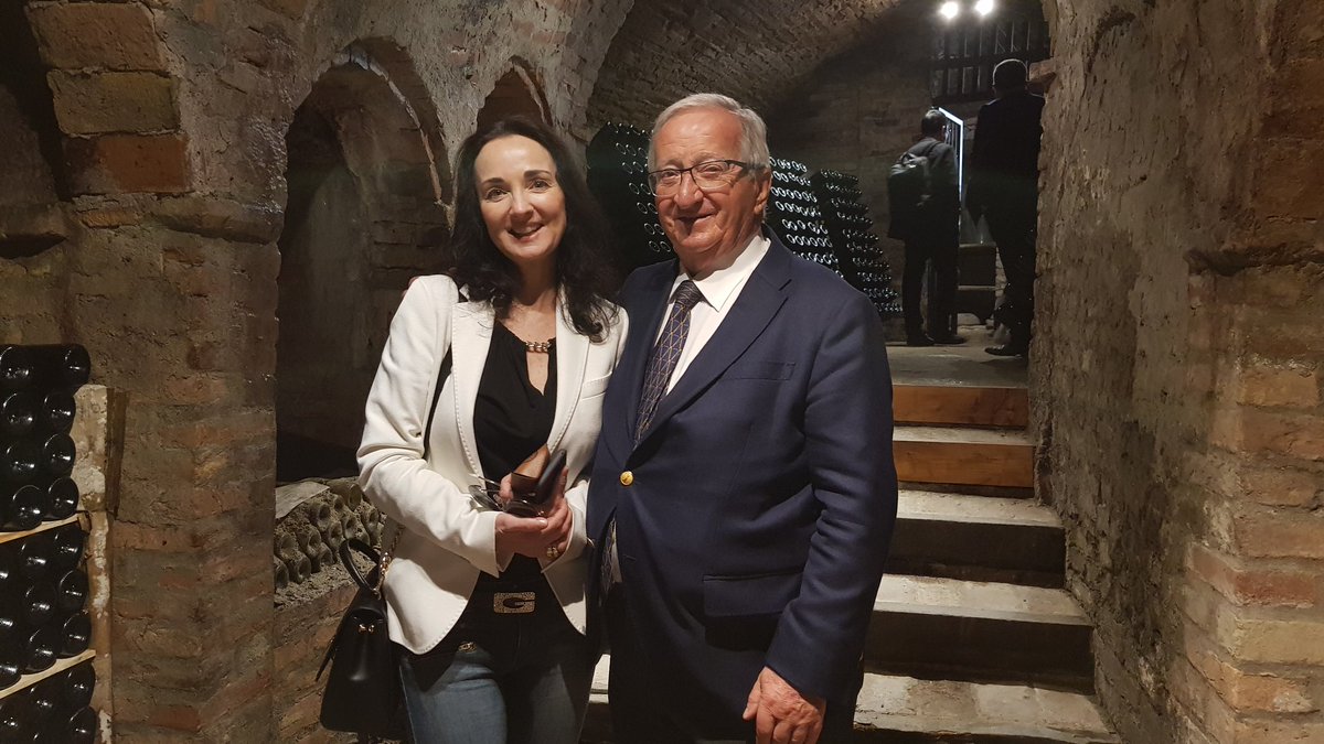 Thank you #enotecadelbarbaresco for choosing me to be The Voice of Barbaresco 2016! An extraordinary vintage! Choosing the 18 wines in my tasting &amp; seminar following the presentation wasn't easy. Thanks Italo Stupino for hosting the event at magnificent Castello di Neive.