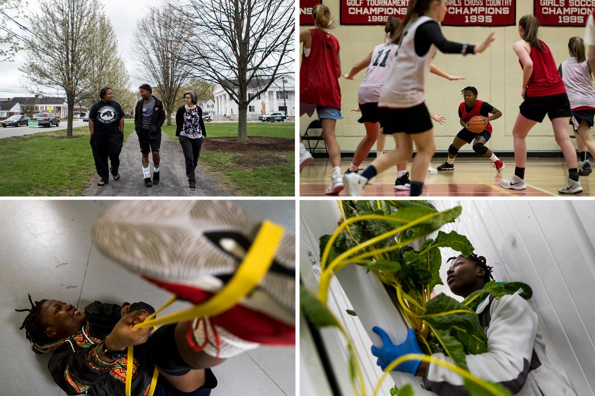 Tayja Sallie, <a href="/TheRiversSchool/">The Rivers School</a> sophomore, “doesn’t follow the crowd. She follows her inner-muse.” I had a great time trying to keep up with Tayja as she ran between her many activities. To learn more about her journey, please read <a href="/lennymegs/">Lenny Megliola</a>'s story: gatehousenews.com/tayja/home/sit…