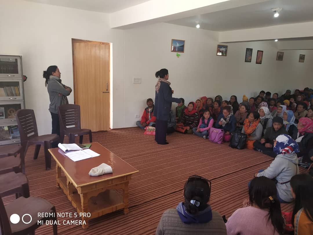 MIMCLadakh's tweet photo. A Parents meeting along with distribution of Uniforms to the students at the @MIMC_Ladakh Girls and Boys Hostel was held today with the participation of more than 120 parents.
New uniforms were distributed to the students. https://t.co/ltlgsJ0wqa