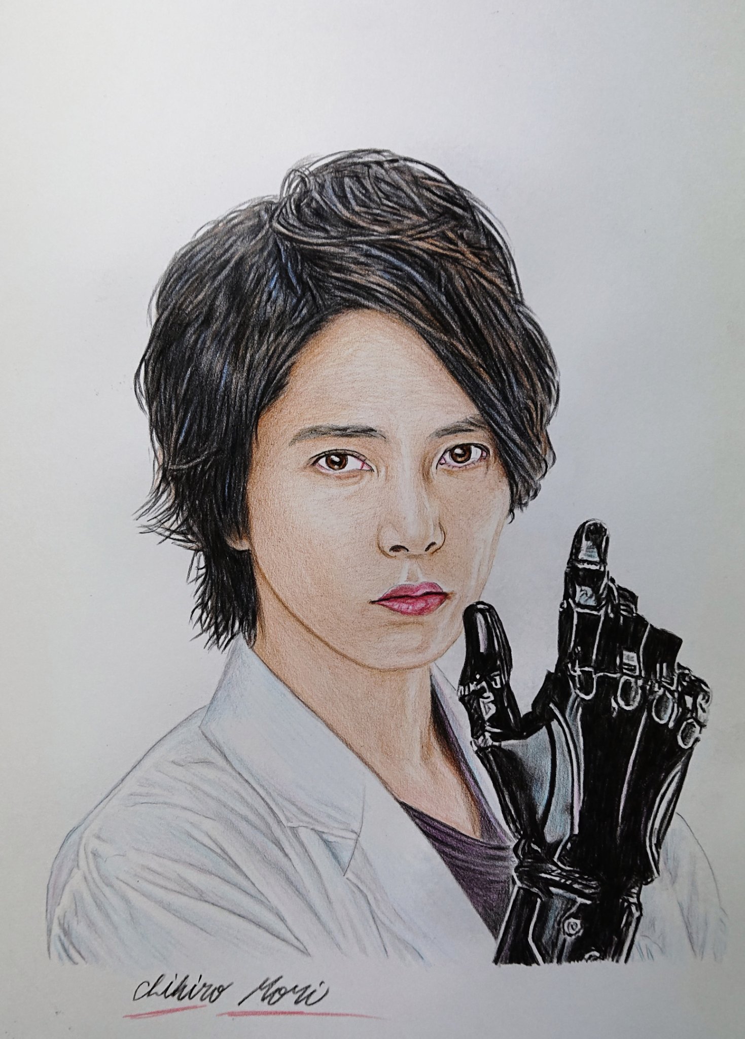 鉛筆画　オーダー画面 あなただけのオーダーメイド色鉛筆画 | ただまひろ公式グッズサイト